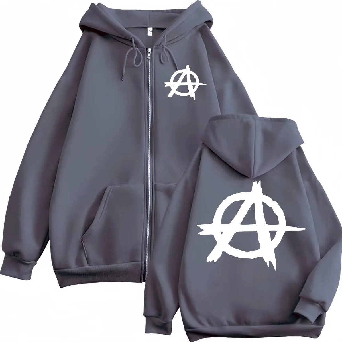 TV Series Sons of Anarchy Logo - Mens Fashion Zip Up Hoodies 评论和价格