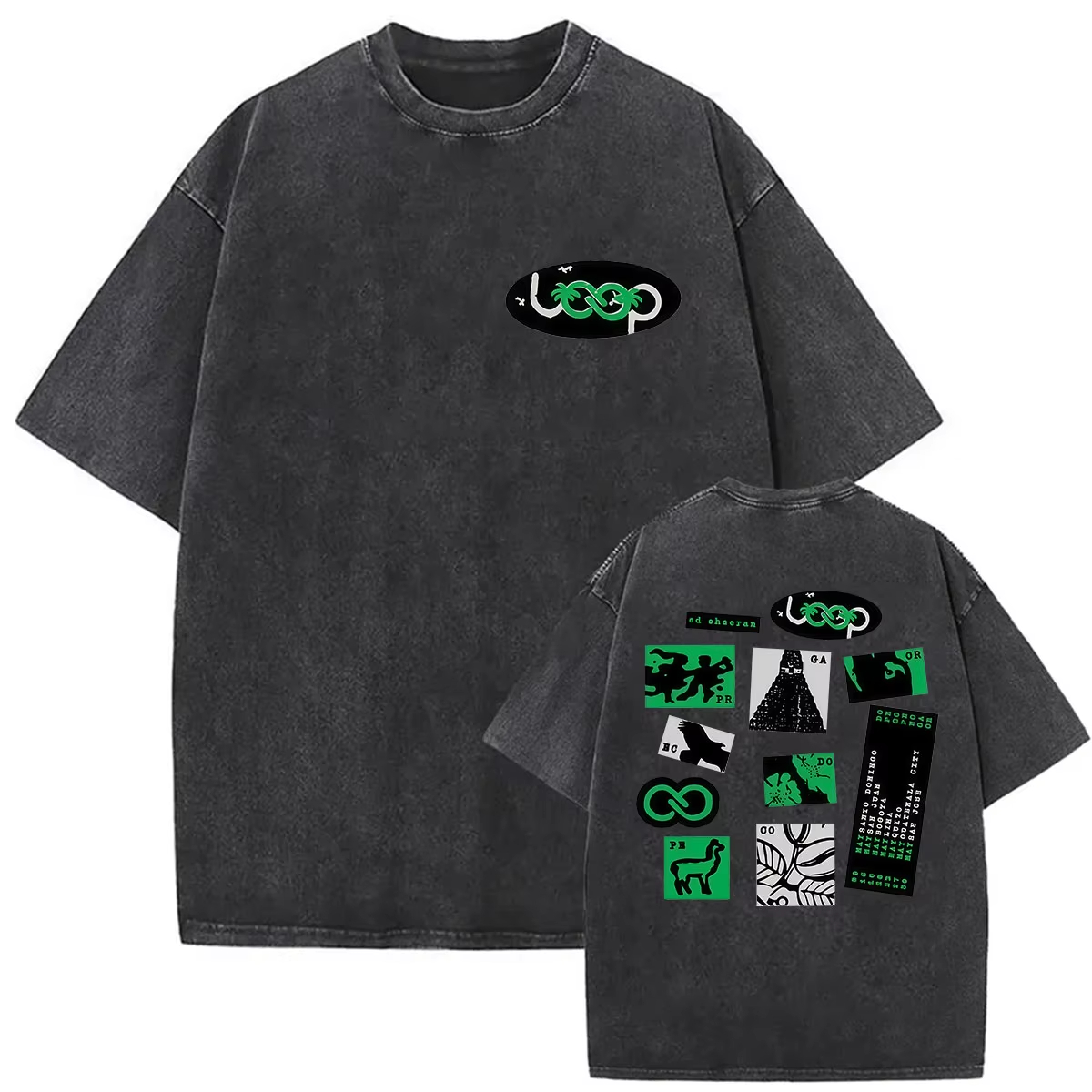 Rapper Ed Sheeran Loop Tour 20 - Poster Men Fashion 评论和价格