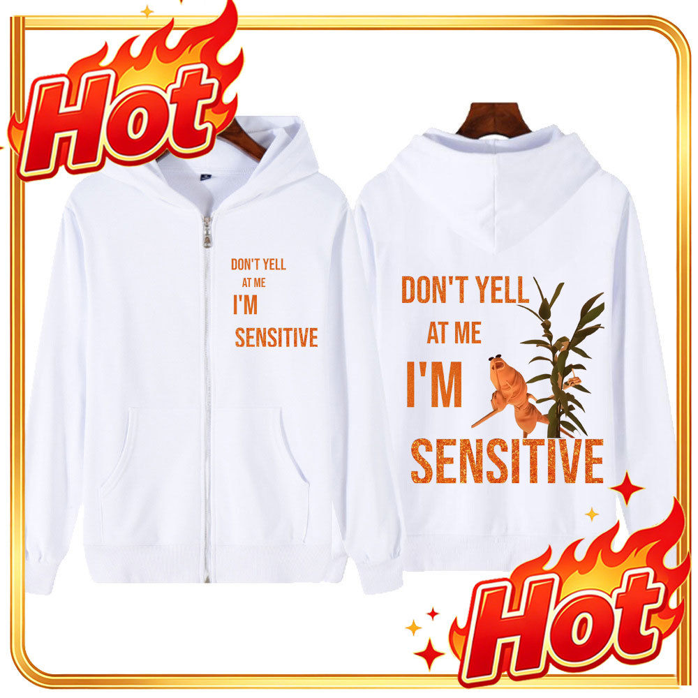 Marcus The Worm Don’t Yell At  - Mens Fashion Zip Up Hoodies 评论和价格