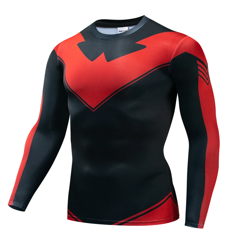 Compression T-Shirts Sportswea - Mens Fashion Summer 评论和价格