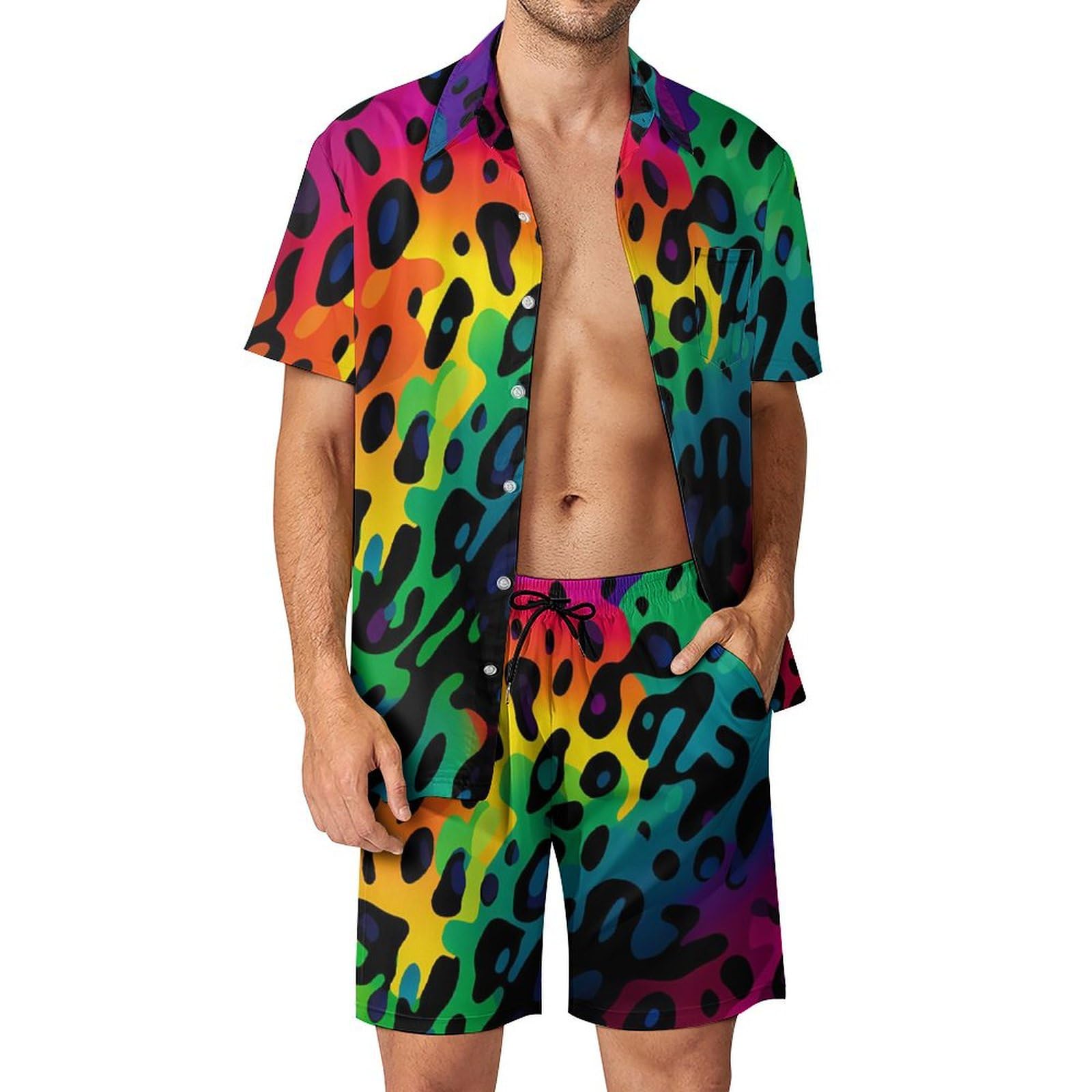 Summer Irregular Geometric 3D  - Mens Fashion Clothes 评论和价格