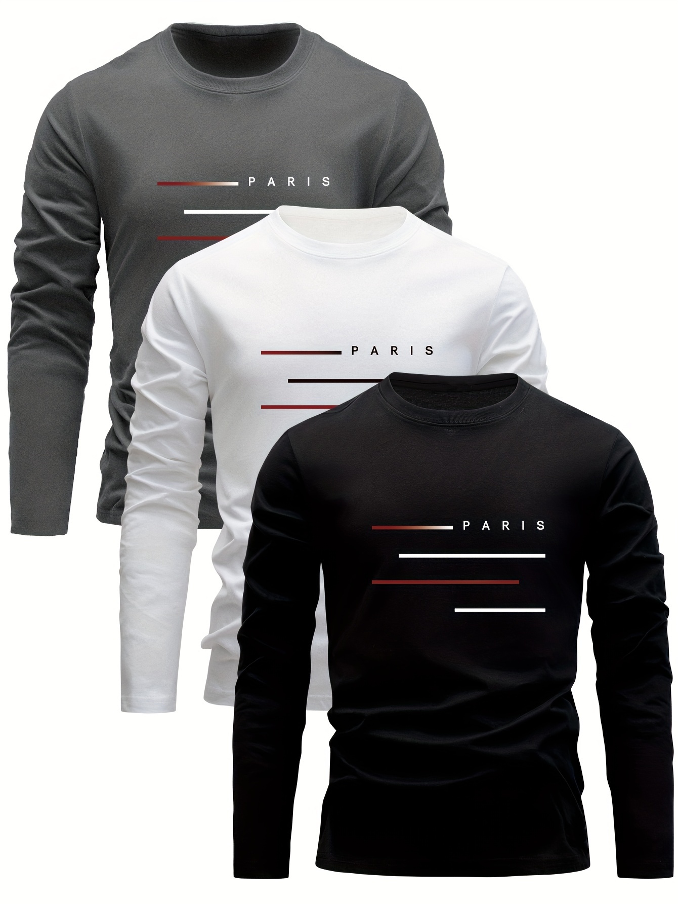 100% Cotton Men's Long Sleeved - Mens Fashion Summer 评论和价格