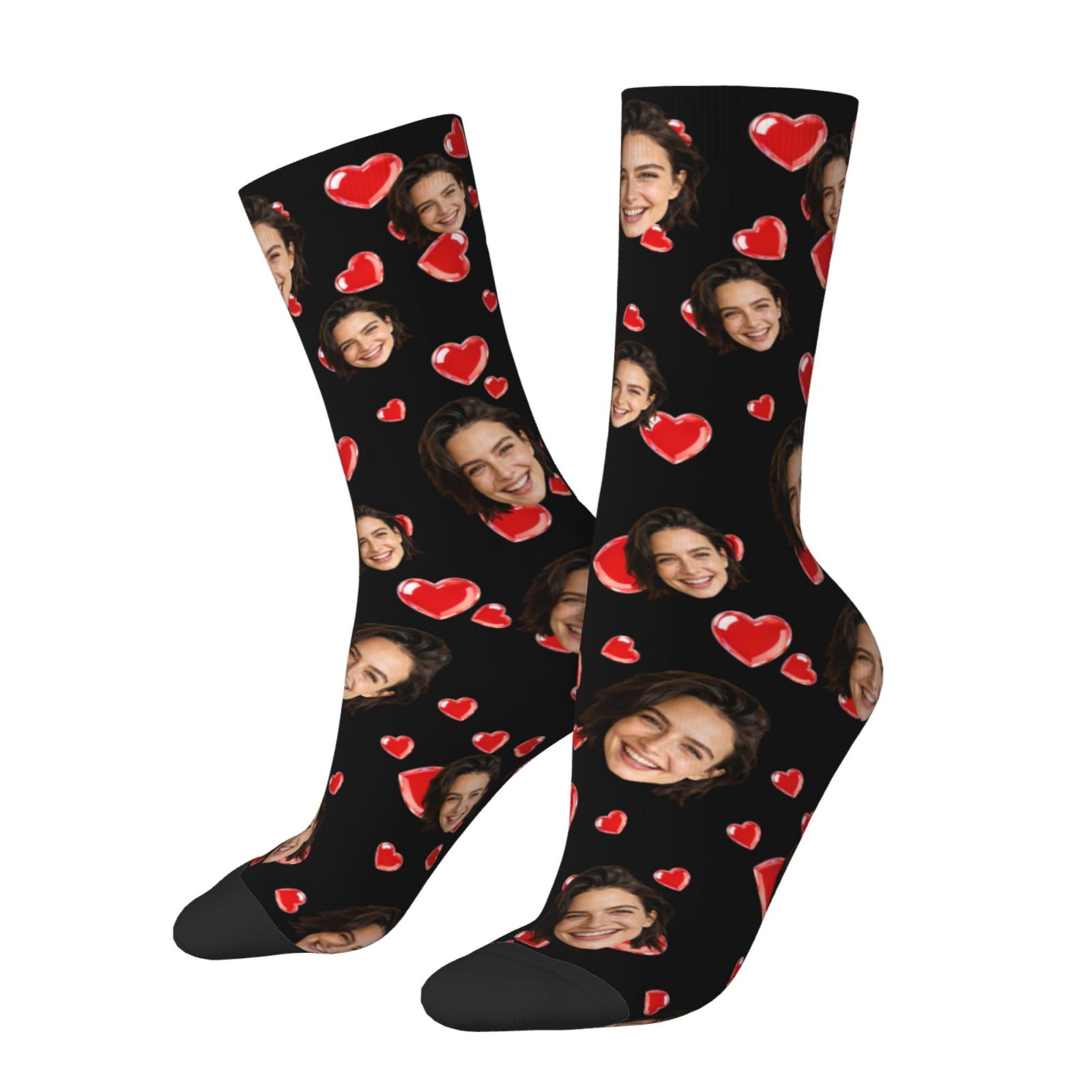 Custom Face Photo Socks Person - Socks Ankle Men 评论和价格