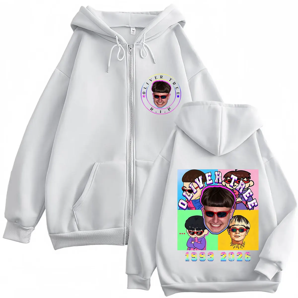 Oliver Tree Pop Rock Music 202 - Mens Fashion Zip Up Hoodies 评论和价格