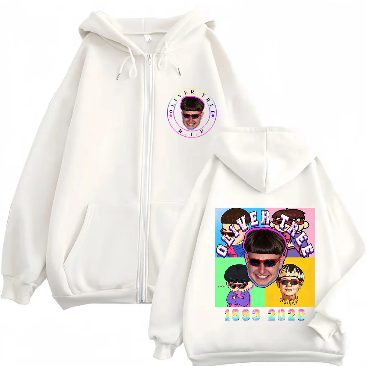 Oliver Tree Pop Rock Music 202 - Mens Fashion Zip Up Hoodies 评论和价格
